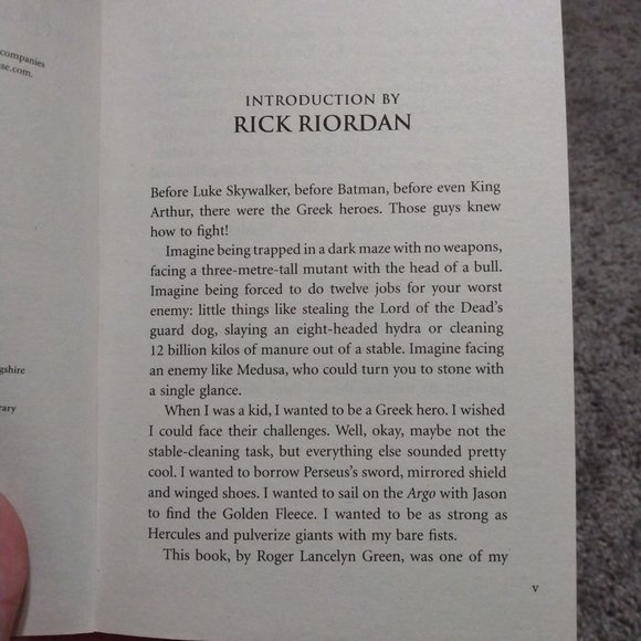 Tales of the Greek Heros, book of Greek myths for kids! - Picture 2 of 6